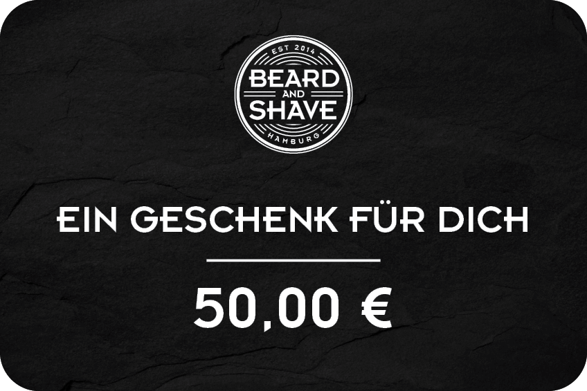Produktbild Beard and Shave Gutschein digital 50 Euro
